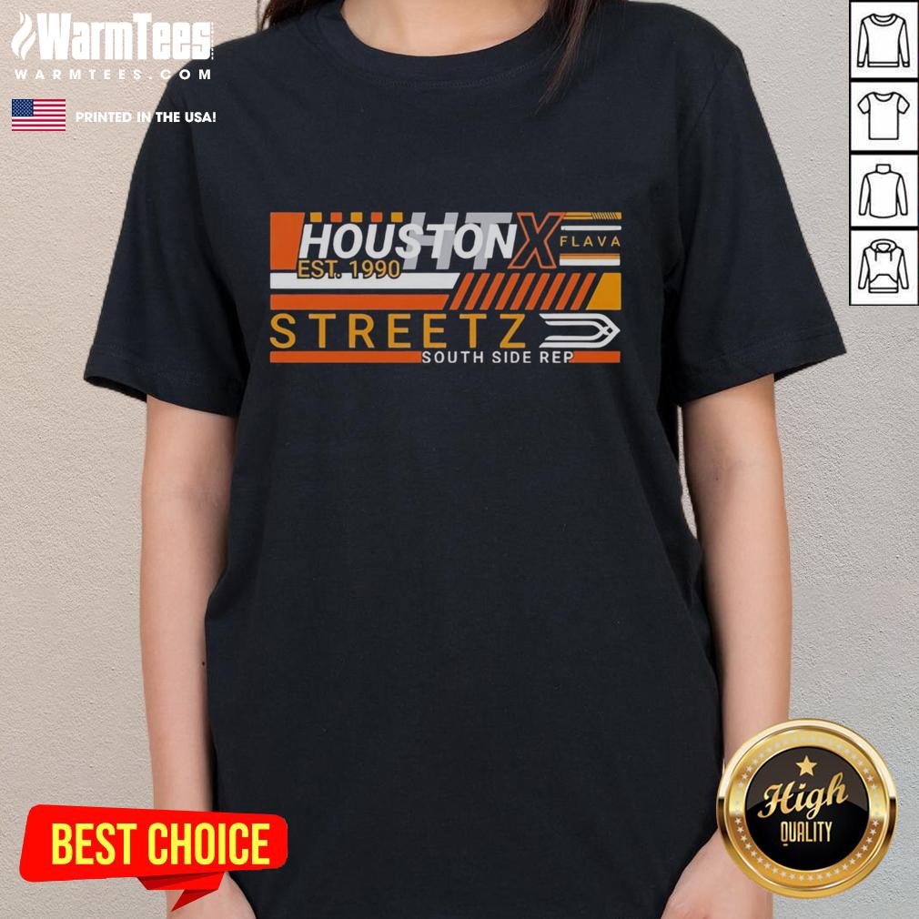 Top Houston Streetz Flava Ladies Tee Top Houston Streetz Flava Ladies Tee featuring a vibrant design perfect for stylish casual wear in Houston.