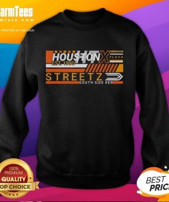 Alt Text: Stylish Top Houston Streetz Flava Sweatshirt featuring vibrant graphics, perfect for urban fashion enthusiasts.