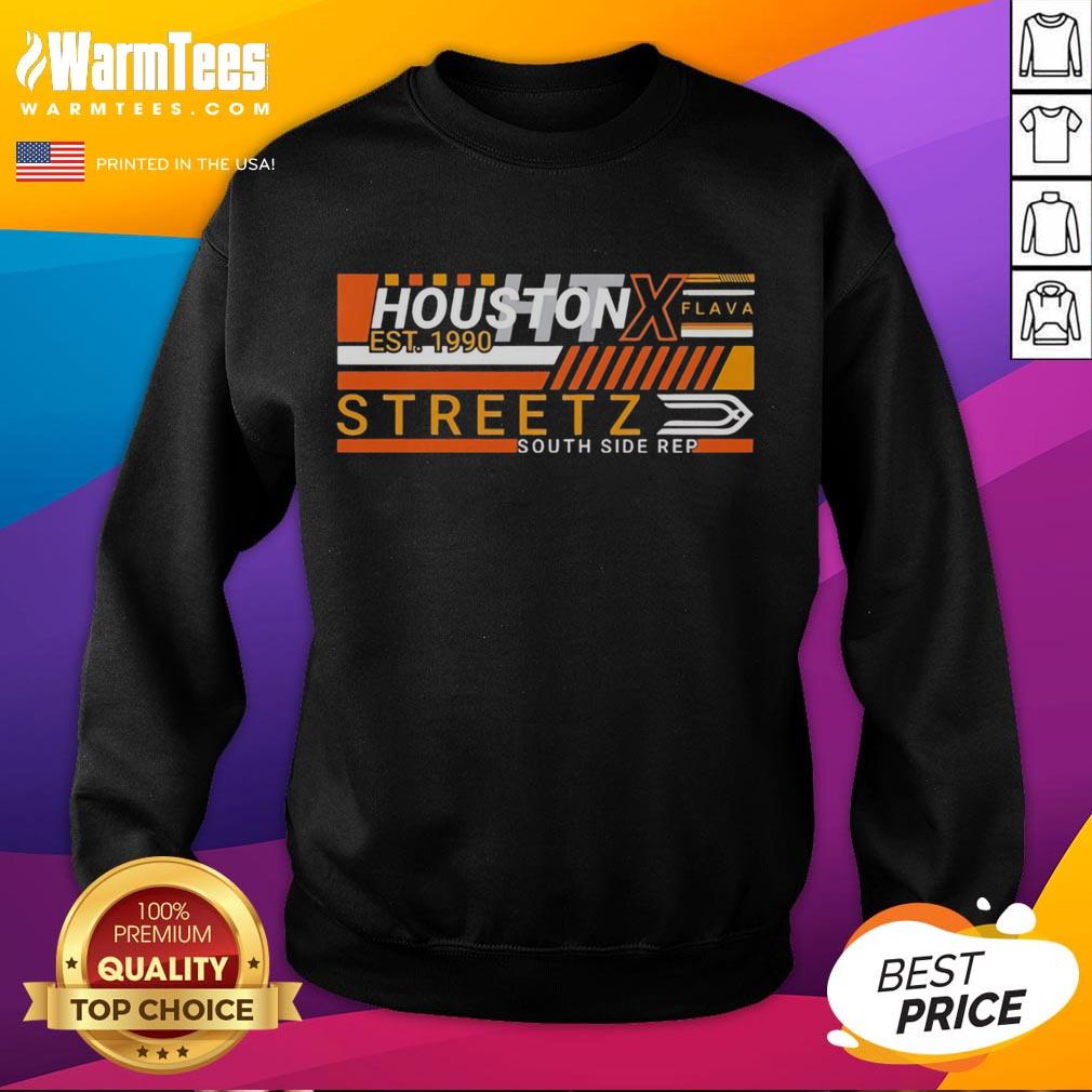 Top Houston Streetz Flava Sweatshirt Alt Text: Stylish Top Houston Streetz Flava Sweatshirt featuring vibrant graphics, perfect for urban fashion enthusiasts.