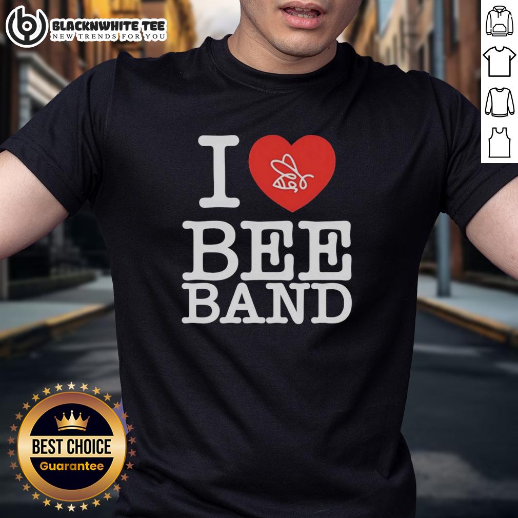 Top I Love Bee Band T Shirt Top I Love Bee Band T-Shirt featuring a vibrant bee graphic, perfect for music lovers and eco-friendly fashion.