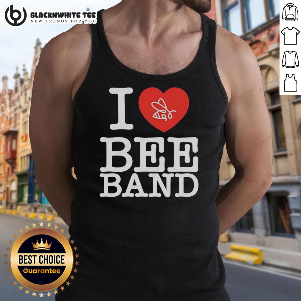 Top I Love Bee Band Tank Top