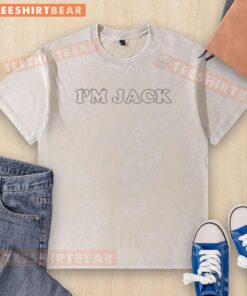 Top Im Jacking Off washed t-shirt featuring a playful graphic design for casual wear.