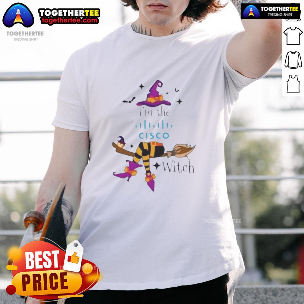 Top I'M The Cisco Witch Halloween T Shirt Top I'M The Cisco Witch Halloween T-Shirt featuring a fun witch graphic, perfect for spooky season celebrations.