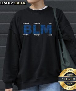 Alt Text: Top Imported Lindsey Pulliam BLM Sweatshirt featuring bold graphics for a stylish statement on social justice.