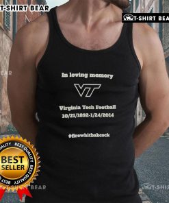 Top in loving memory of Virginia Tech football featuring team colors and logo, perfect for fans and remembrance.