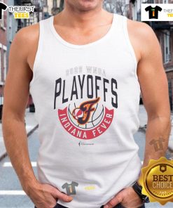 Top Indiana Fever 2025 WNBA Playoffs Now You Know Tank Top featuring vibrant team colors and stylish design.