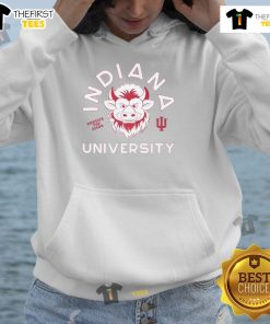 Top Indiana University Hoosier The Bison 25 mascot hoodie featuring vibrant colors and a stylish design for fans.