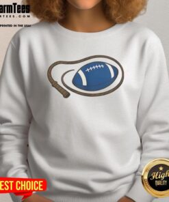 Alt Text: Stylish Indianapolis Colts Daniel Jones NFL sweatshirt featuring team colors and logo, perfect for fans.
