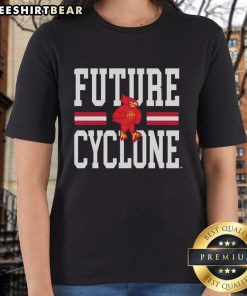 Top ISU Future Cyclone Ladies Tee in vibrant colors, showcasing a stylish design perfect for Iowa State University fans.