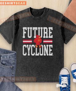 Top ISU Future Cyclone Washed T-Shirt in vibrant colors, perfect for fans showcasing school pride and comfort.