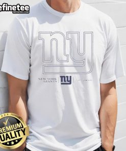 Alt Text: Jaxson Dart New York Giants tonal name & number signature t-shirt, showcasing team pride and player name.