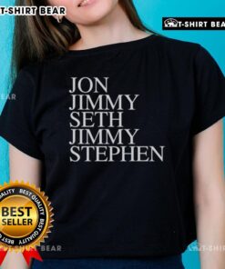 Top John Jimmy Seth Jimmy Stephen Ladies Tee featuring stylish design and comfortable fit for women's casual wear.