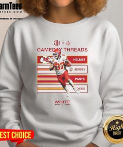 Stylish Kansas City Chiefs vs Los Angeles Chargers gameday sweatshirt for NFL 2025, perfect for game day excitement.