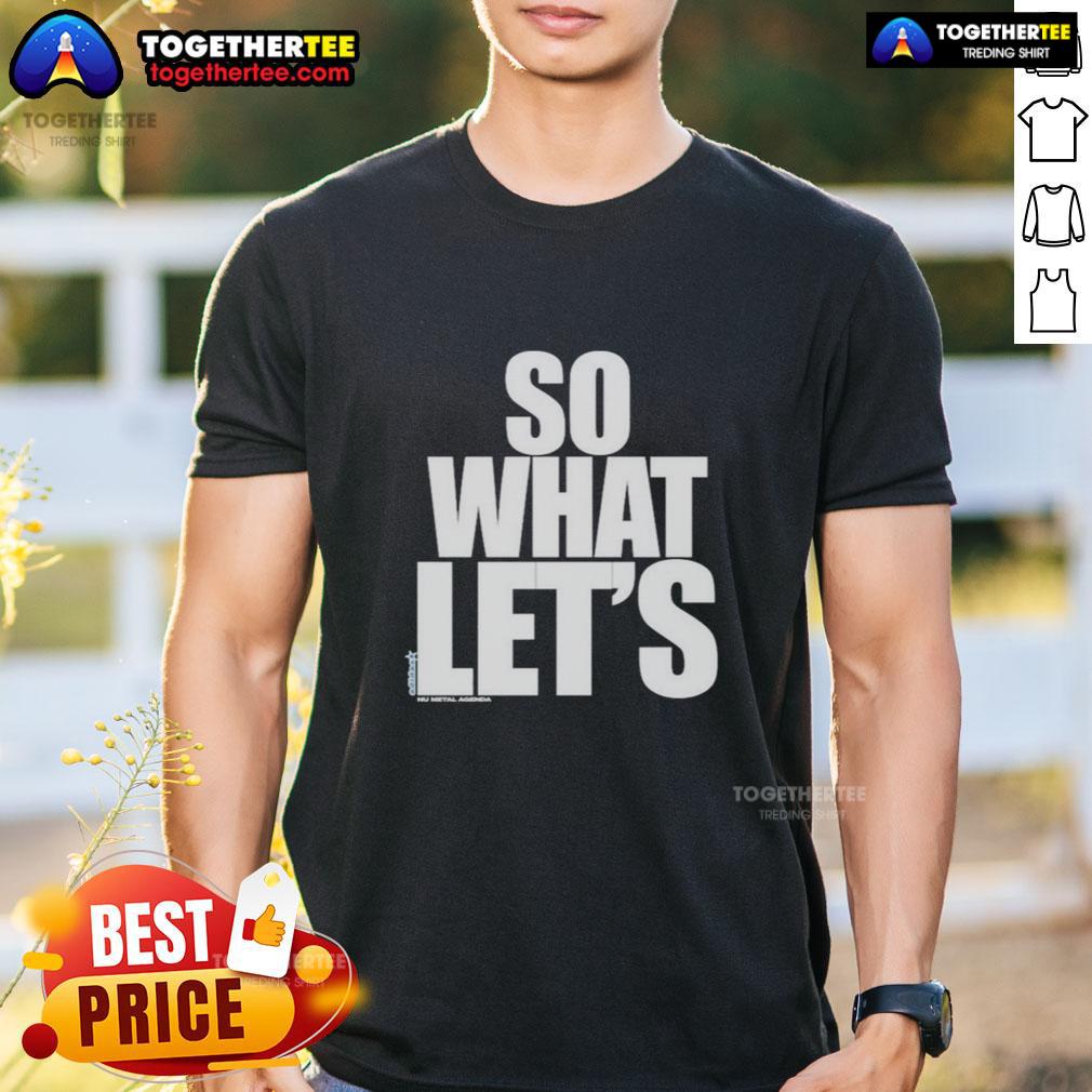 Top Korn Star So What Let'S T Shirt Top Korn Star So What Let's T-Shirt featuring bold graphic design and vibrant colors, perfect for music fans.