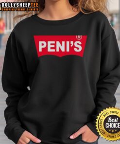 Top Lena Nitro Penis Logo Sweatshirt featuring a bold graphic design and comfortable fit for casual wear.