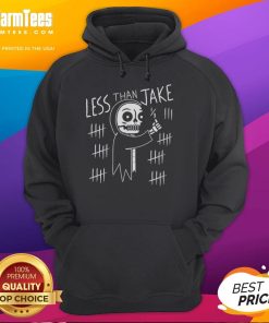 Top Less Than Jake Skelemark Hoodie featuring vibrant skeleton design and casual streetwear style for music fans.
