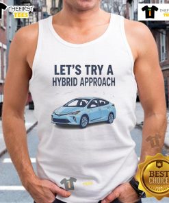 Stylish hybrid approach tank top in vibrant colors, perfect for casual wear and summer outfits, showcasing modern design.