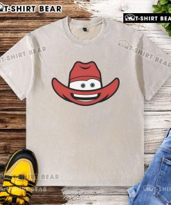 Top Lightning McLean Hat and Washed T-Shirt featuring vibrant graphics, perfect for fans and casual wear enthusiasts.