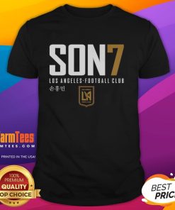 Top Los Angeles FC Son Heung-Min player elite t-shirt featuring vibrant graphics and comfortable fit for fans.