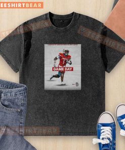Louisville Cardinals vs James Madison football gameday week 2 washed t-shirt featuring team colors and logo.