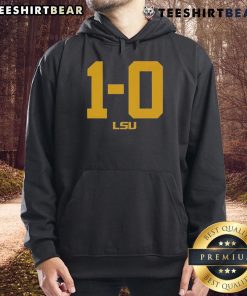 LSU Football Tigers 1-0 hoodie in vibrant colors, perfect for fans showcasing team spirit and style.