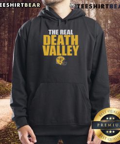 Top LSU Tigers hoodie featuring 'The Real Death Valley' design, perfect for fans of LSU football and style.