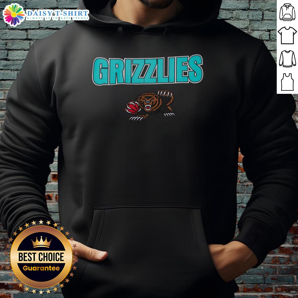 Top Memphis Grizzlies Throwback Hoodie