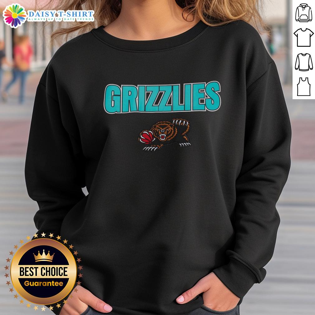 Top Memphis Grizzlies Throwback Sweatshirt