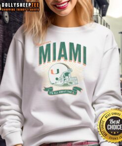 Top Miami Hurricanes Prime Play Sweatshirt in vibrant colors, perfect for fans supporting their team in style.