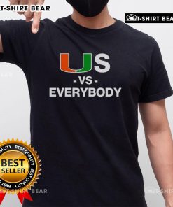 Top Miami Hurricanes Us Vs Everybody T-Shirt