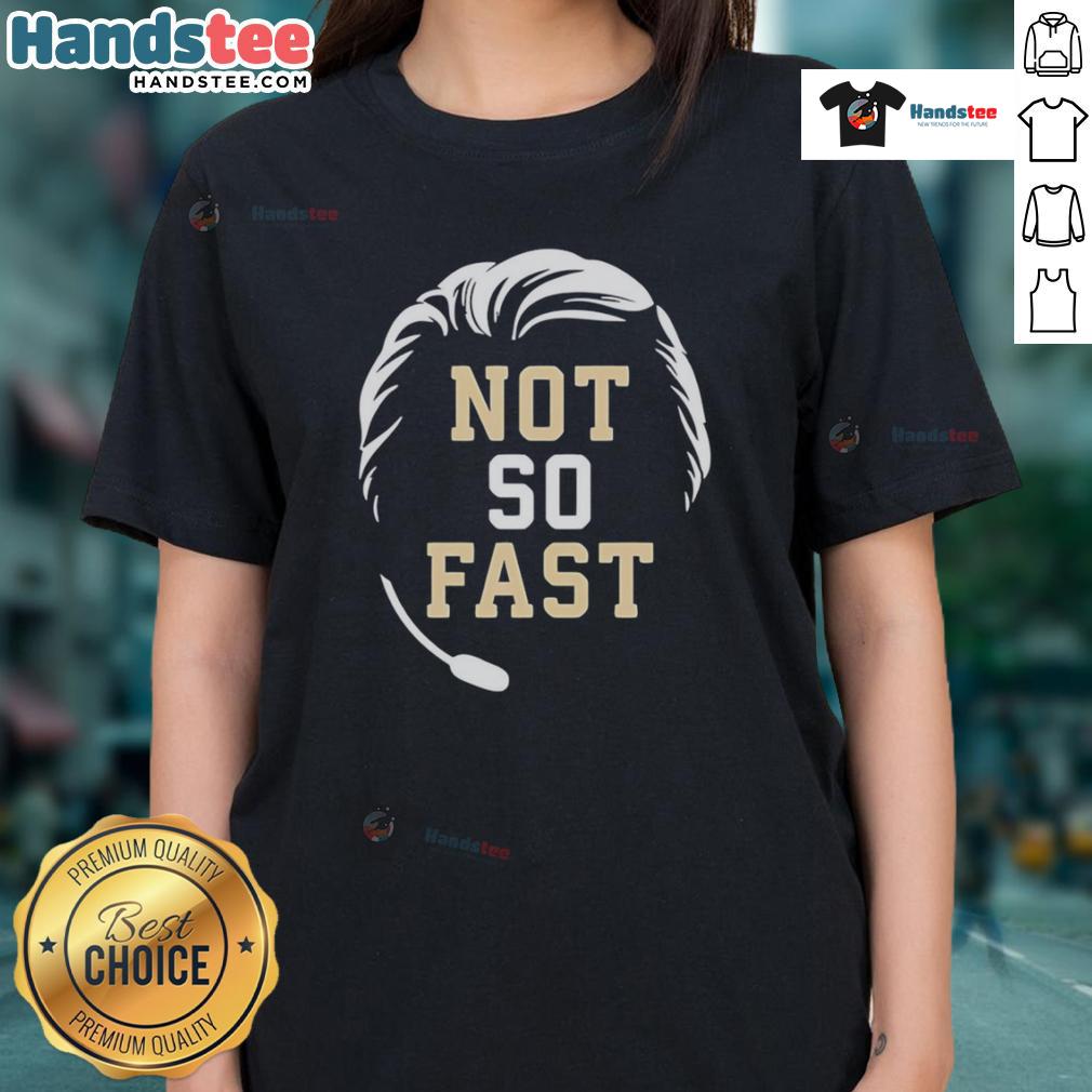 Top Mike Norvell Florida State Seminoles Not So Fast Ladies Tee Top Mike Norvell Florida State Seminoles Not So Fast Ladies Tee featuring vibrant team colors and stylish design.