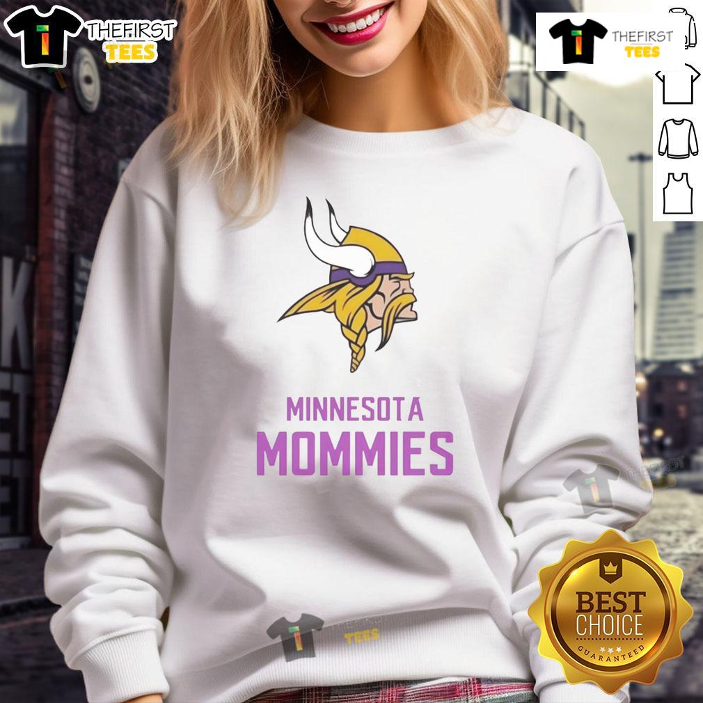 Top Minnesota Viking Minnesota Mommies Sweatshirt Cozy Top Minnesota Viking Minnesota Mommies sweatshirt in purple, perfect for game day and casual wear.