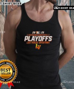 Las Vegas Aviators tank top for the 2025 Pacific Coast League playoffs, showcasing team pride and style.