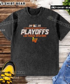 Top MLB 2025 Pacific Coast League Playoffs Las Vegas Aviators washed t-shirt showcasing team pride and style.