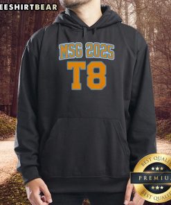 Top MSG 2025 T8 Hoodie in stylish design, perfect for casual wear and sports enthusiasts.