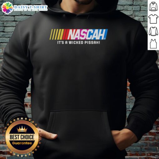 Top Nascah It's A Wicked Pissah Hoodie featuring a bold graphic design and cozy fabric, perfect for Boston fans.