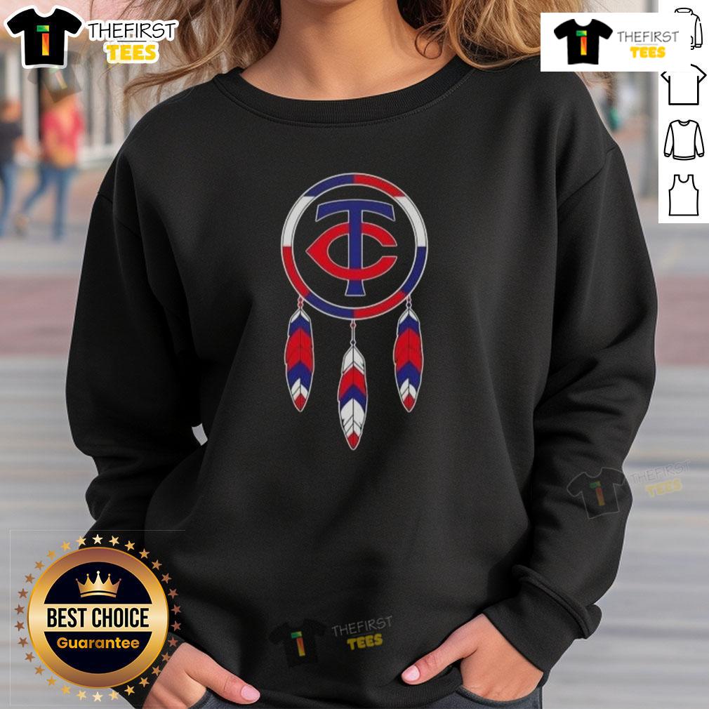 Top Native American Indians X Minnesota Twins Baseball Sweatshirt Top Native American Indians X Minnesota Twins baseball sweatshirt featuring vibrant graphics and a stylish design.