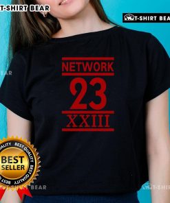 Top Network 23 XXIII Ladies Tee featuring a stylish design, perfect for casual wear and showcasing team spirit.