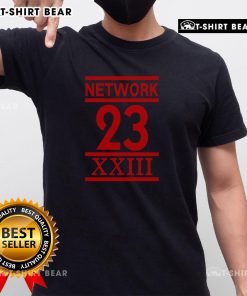 Alt Text: Stylish Top Network 23 XXIII T-Shirt featuring bold graphics and a comfortable fit, perfect for casual wear.