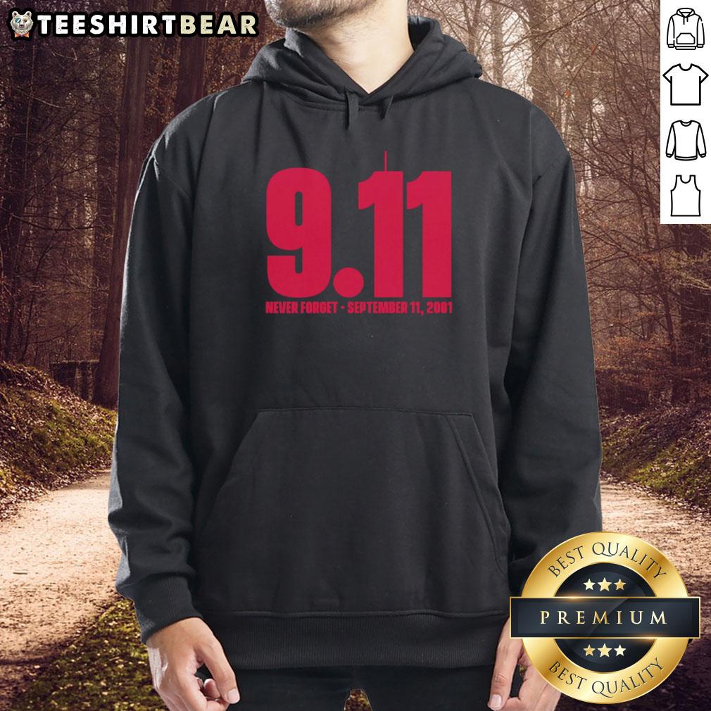 Top Never Forget 9.11 Ohio State Buckeyes Hoodie Alt Text: Cozy Ohio State Buckeyes hoodie featuring Never Forget 9/11 design, perfect for fans and remembrance.