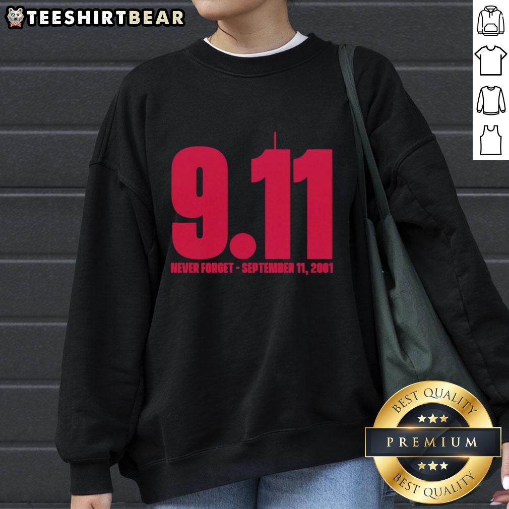 Top Never Forget 9.11 Ohio State Buckeyes Sweatshirt Ohio State Buckeyes sweatshirt featuring 'Never Forget 9/11' design, perfect for fans honoring the memory.