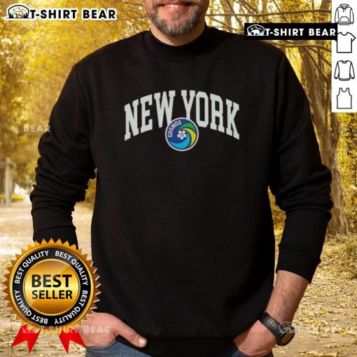 Top New York Cosmos Arc Sweatshirt featuring a stylish design and vibrant colors, perfect for fans and casual wear.