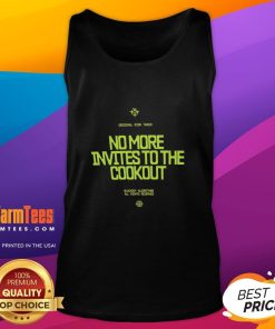 Alt Text: Top No More Invites to The Cookout Tank Top featuring a playful design perfect for summer BBQs and gatherings.