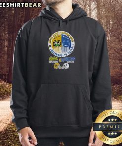 Top Notre Dame Fighting Irish Saturdays X Indianapolis Colts Sundays hoodie in green, perfect for game day style.