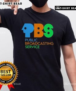 Top Official Protect PBS Public Broadcasting Service Colors T-Shirt featuring vibrant colors and logo design.