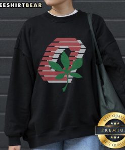 Comfortable Ohio State Buckeye Leaf sweatshirt, perfect for fans showcasing team spirit during game day.