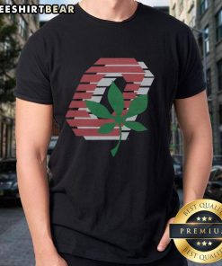 Top Ohio State Buckeye Leaf T-Shirt featuring a vibrant buckeye leaf design, perfect for fans and alumni.