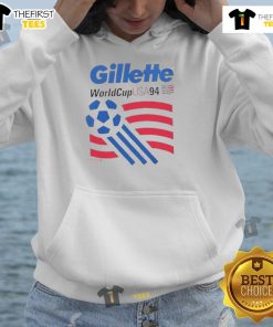 Top Patriots Gillette World Cup USA 94 Hoodie featuring vibrant design and iconic team colors for sports fans.