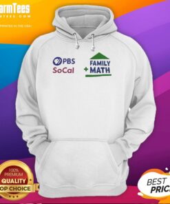 Top PBS SoCal Family Math Hoodie featuring a colorful design perfect for math enthusiasts and family activities.