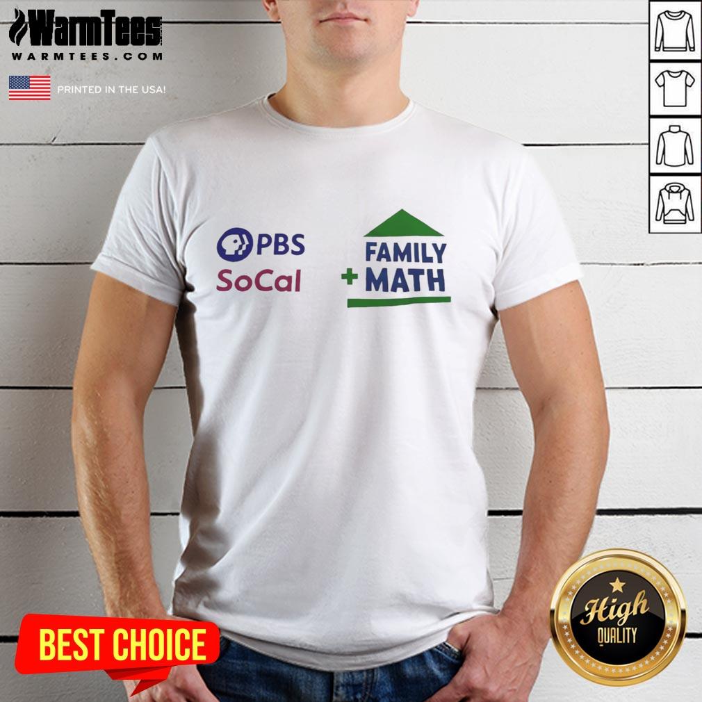 Top Pbs Socal Family Math T Shirt Top PBS SoCal Family Math T-Shirt featuring vibrant designs and educational themes for family learning fun.